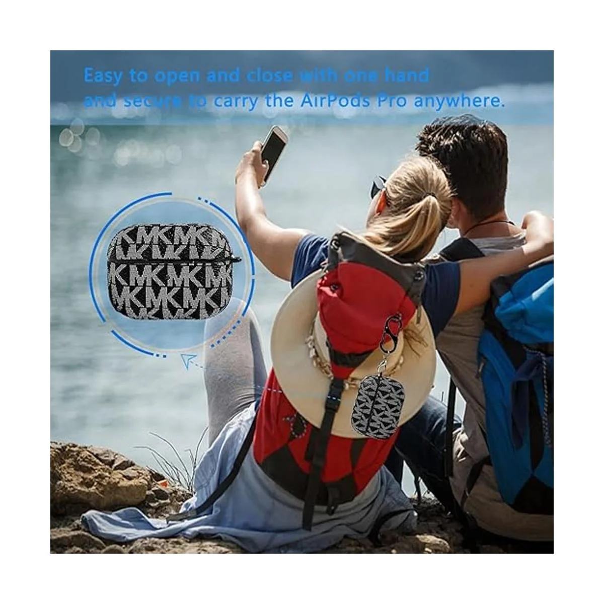 WAWINER Funda protectora para AirPods Pro para mujeres y_5