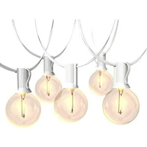 SUNTHIN Tira de luces blancas para exteriores luces_1