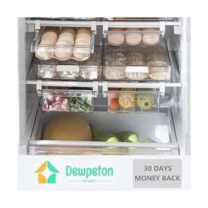 Contenedores organizadores para refrigerador bandeja de_6