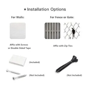 PAIION Cartel de metal de conocimiento de cabra con estaño_5