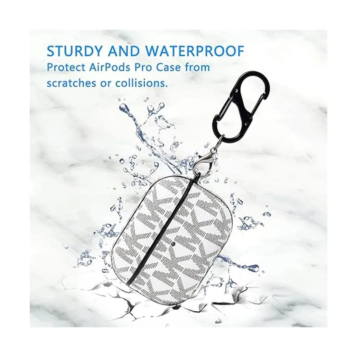 WAWINER Funda protectora para AirPods Pro con llavero_2