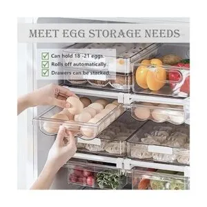 Contenedores organizadores para refrigerador bandeja de_3
