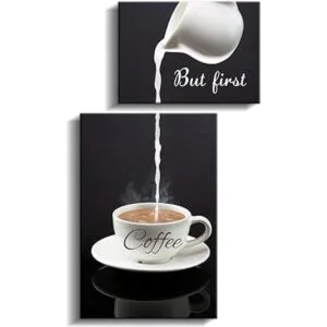 Decoración de pared de barra de café para cocina letrero_4