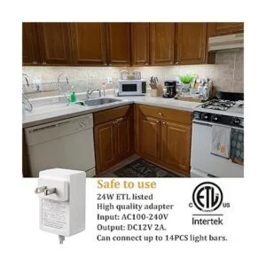 WOBANE Kit de iluminación para debajo del gabinete 6_2