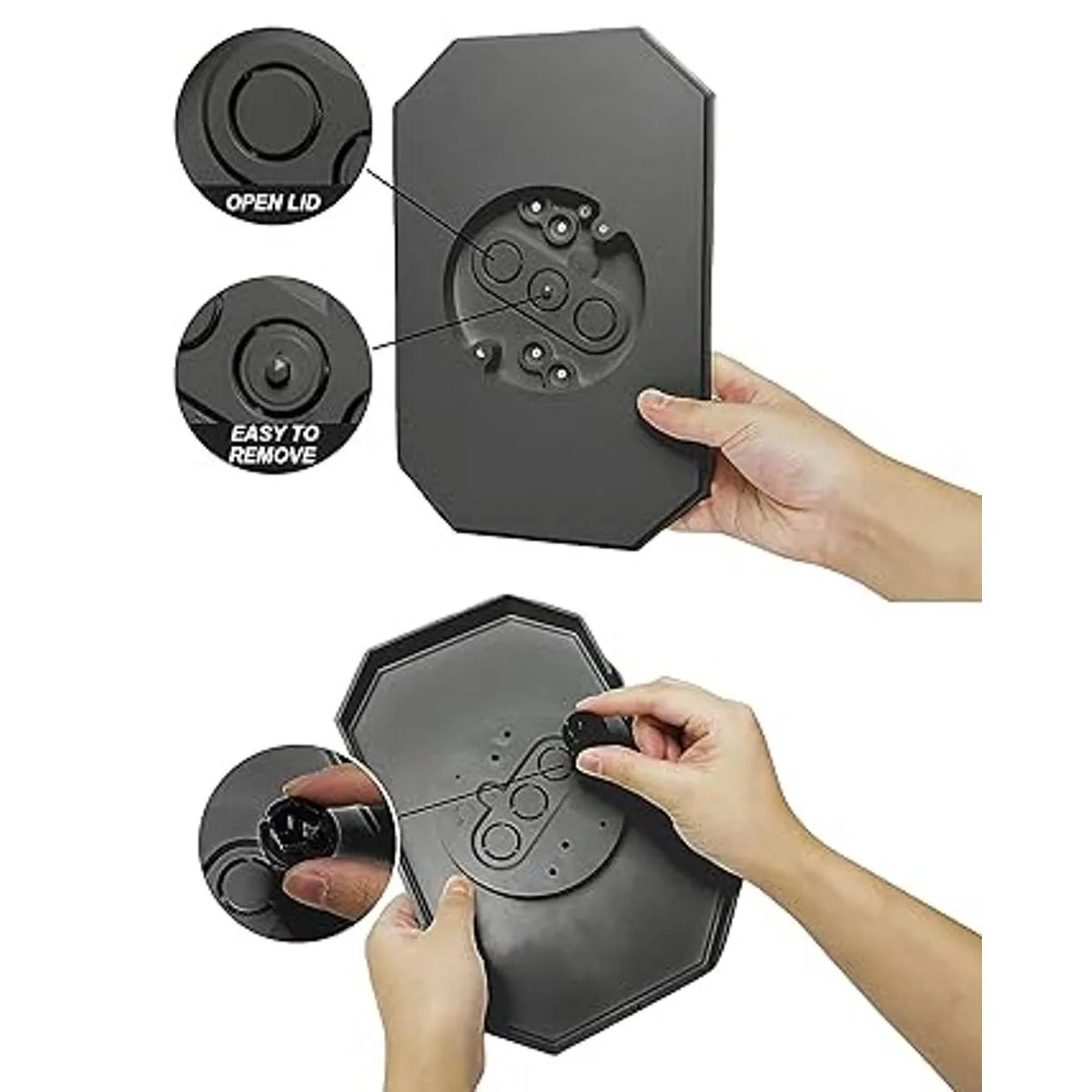 Kit de montaje lateral bloque de montaje de luz negra_4