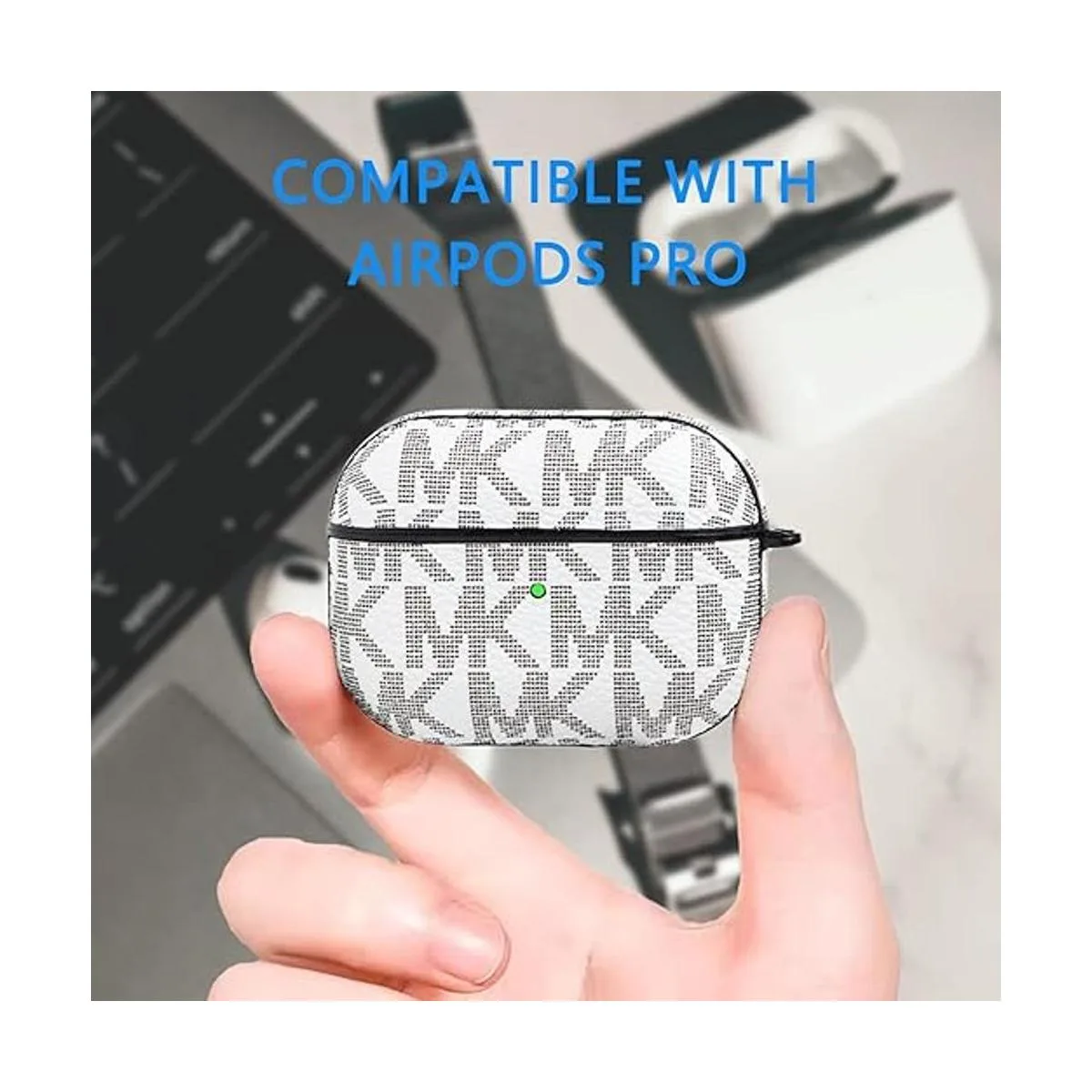 WAWINER Funda protectora para AirPods Pro con llavero_6