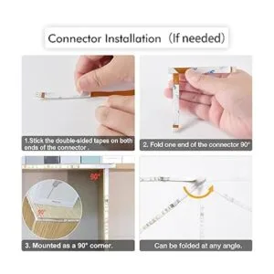 WOBANE Kit de iluminación para debajo del gabinete 6_7