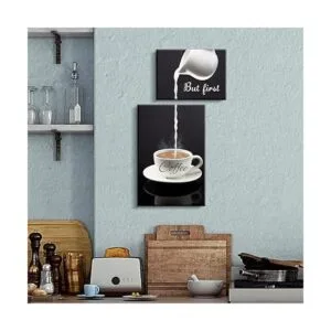 Decoración de pared de barra de café para cocina letrero_5