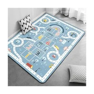 Alfombra de juego para niños alfombra de automóvil_2
