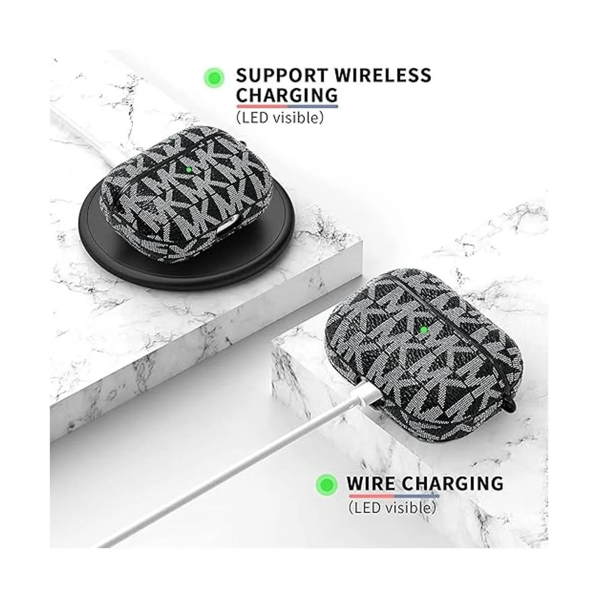 WAWINER Funda protectora para AirPods Pro para mujeres y_4