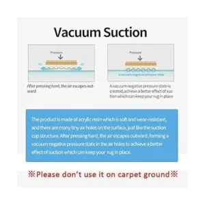 FuKuEn Agarres antideslizantes para alfombra tecnología_5