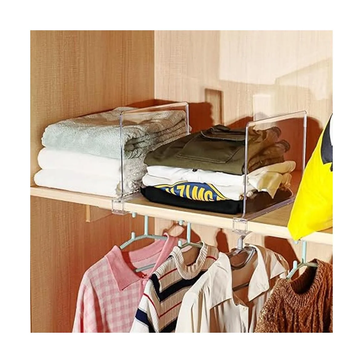 Sooyee Paquete de 6 hermosos separadores de estantes_2