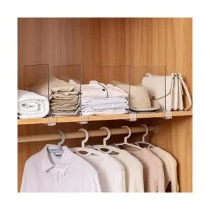 Sooyee Paquete de 6 hermosos separadores de estantes_4