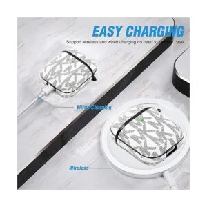 TANGABA Funda para AirPods con llavero carcasa rígida_4