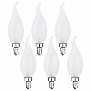 Bombillas LED esmeriladas para candelabro E12 bombillas_1