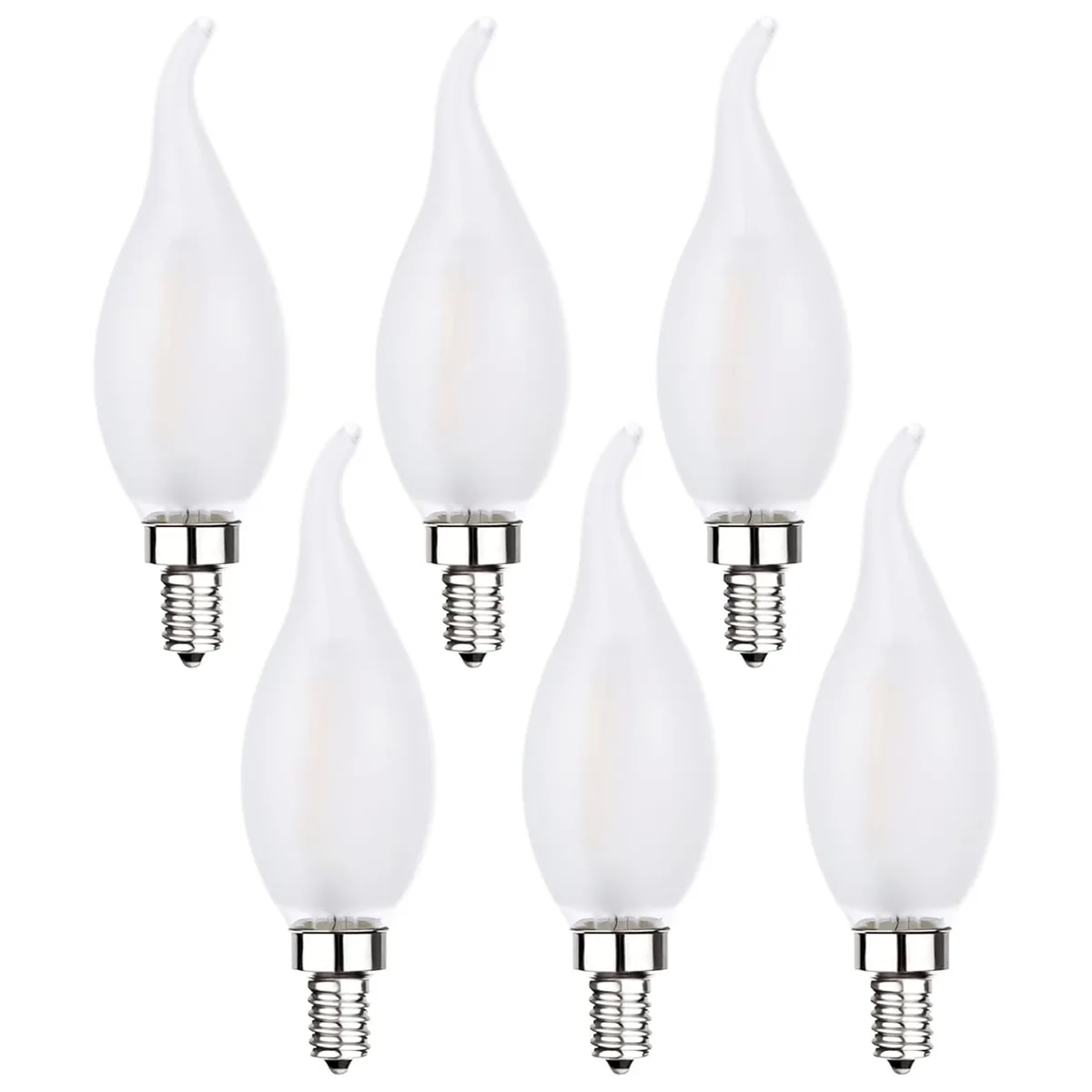 Bombillas LED esmeriladas para candelabro E12 bombillas_1