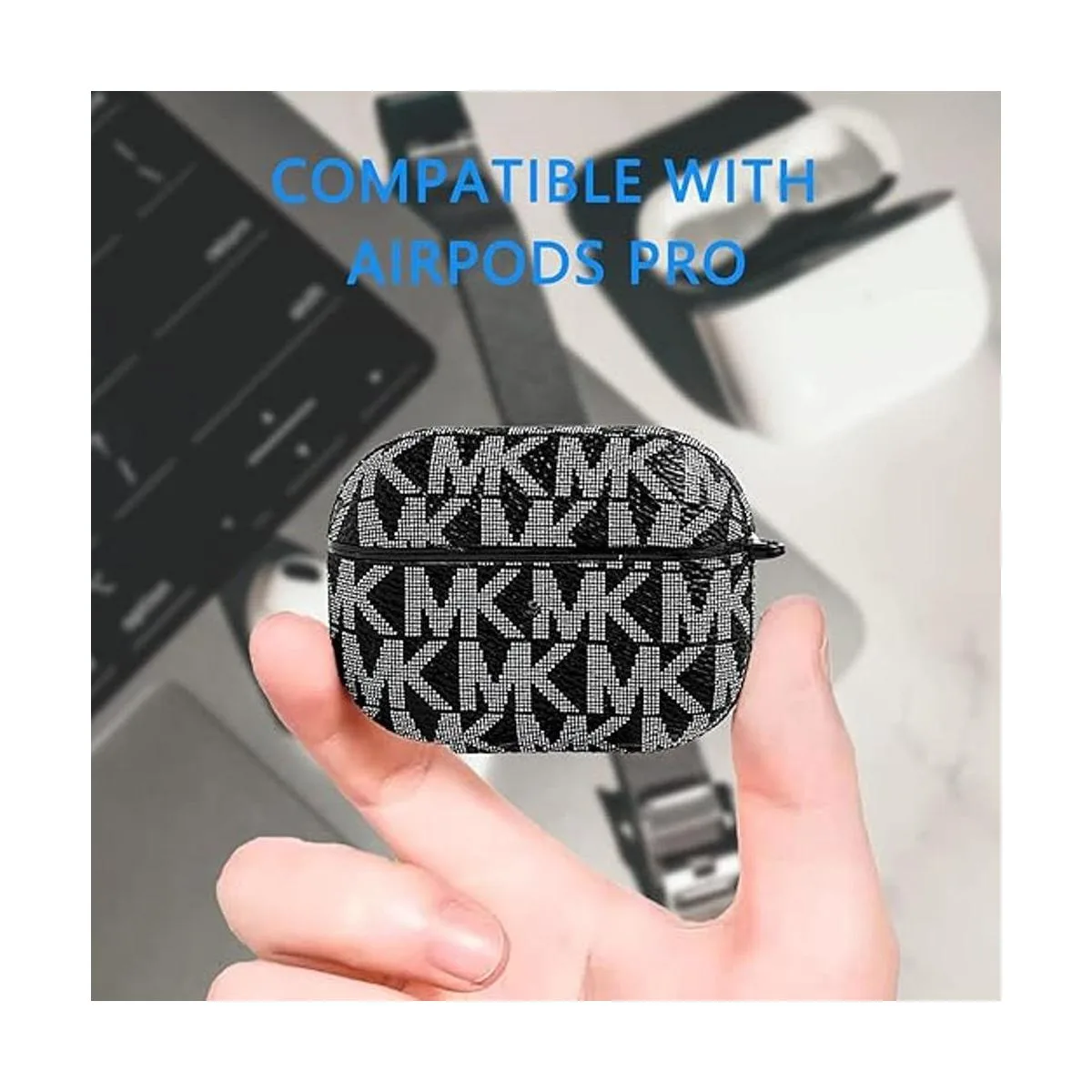 WAWINER Funda protectora para AirPods Pro para mujeres y_6