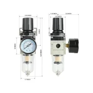 Hromee Combo regulador de filtro de compresor de aire de_4