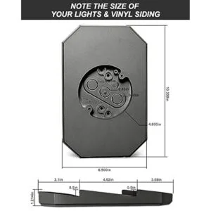 Kit de montaje lateral bloque de montaje de luz negra_2