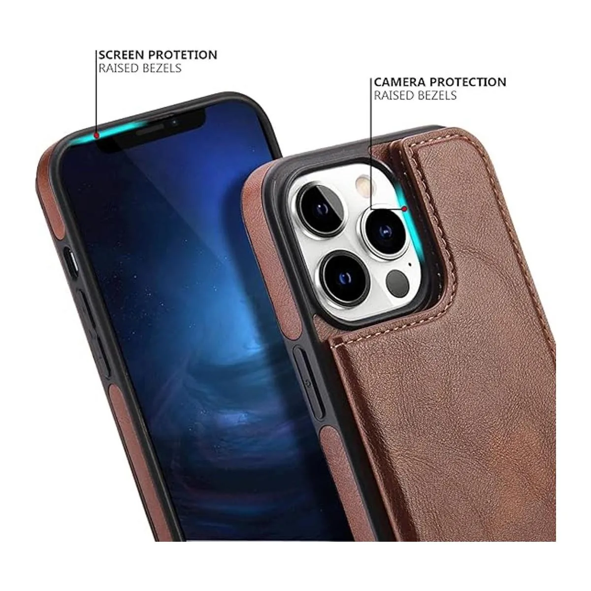 DOGODON Diseño para iPhone 13 Pro Max Funda tipo cartera_4