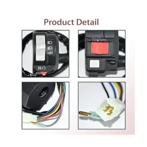 Interruptor de manillar izquierdo con control del motor de_4