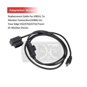 OBDII a HDMI Monitor Cable Plug para Edge CS2 CTS2 CTS3_2
