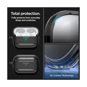 Spigen Rugged Armor Funda diseñada para Airpods Pro de 2_3