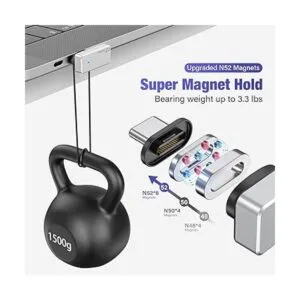 Adaptador magnético USB C de 24 pines paquete de 2_3