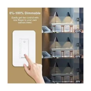 Milfra Interruptor de luz inteligente con regulador_2