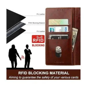 Vaburs Funda tipo cartera compatible con iPhone 1212 Pro_4