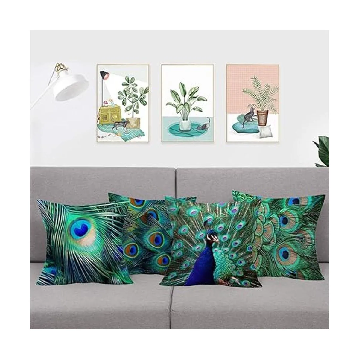 Xihomeli Juego de 4 fundas de almohada de lino de 18.0 x_2