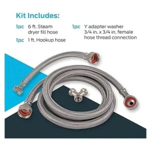 EZFLO 41025 kit de instalación de secadora a vapor Eastman_5