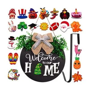 jollylife Letrero de bienvenida intercambiable de_1