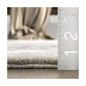 nuLOOM Loni Alfombra decorativa de pelo liso lavable a_2