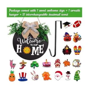 jollylife Letrero de bienvenida intercambiable de_2