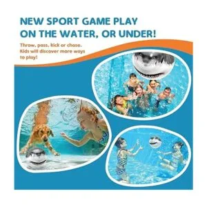 JOSKET Bola de buceo de tiburón juguetes de piscina para_3