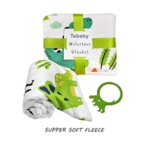 Manta mensual de hito para bebé para niño manta de_2