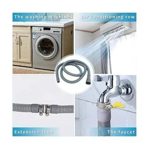 Elyfree Manguera de drenaje de lavadora de 16.4 pies kit_4