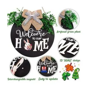 jollylife Letrero de bienvenida intercambiable de_3