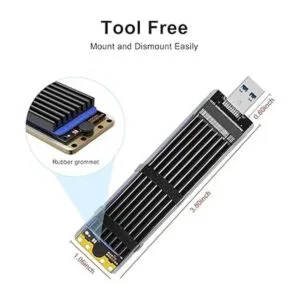 ANYOYO Adaptador NVME a USB 3.13.2 Gen 2 lector_4