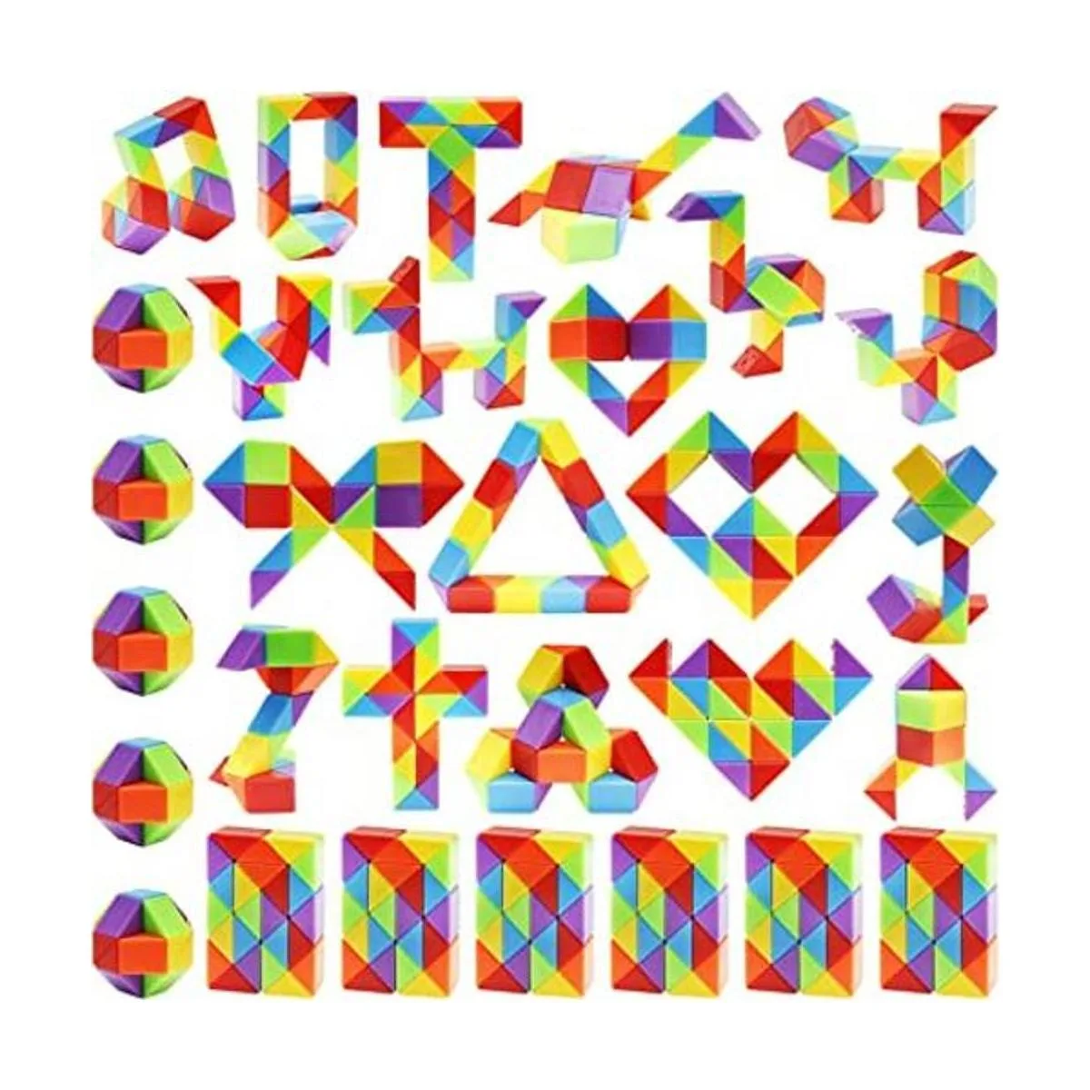 Ganowo Paquete de 30 regalos de fiesta cubo de serpiente_1