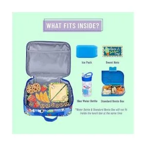 Wildkin Lonchera aislada para niños y niñas tamaño_3