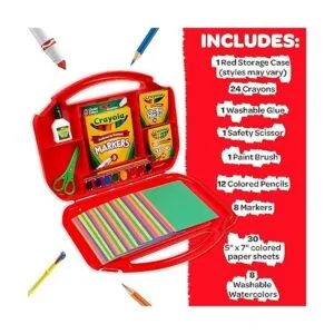 Crayola Ultimate Art Estuche con caballete 85 piezas_4