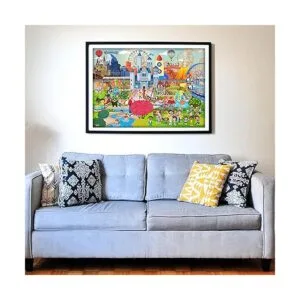 Think2Master Rompecabezas de 250 piezas de parque de_4