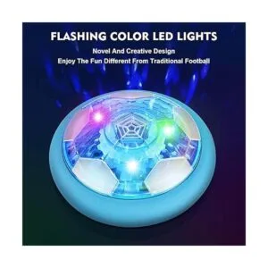 Kroyedfuw Juego de pelota de fútbol Hover con 2 goles_6