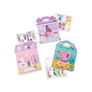 Melissa Doug Princesa Puffy juego de adhesivos Combo_4