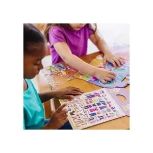 Melissa Doug Princesa Puffy juego de adhesivos Combo_3