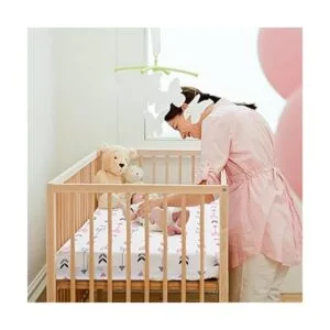 BROLEX Juego de sábanas bajeras elásticas para cuna_3