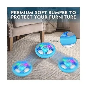 Kroyedfuw Juego de pelota de fútbol Hover con 2 goles_4