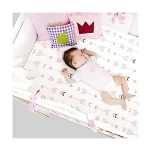 BROLEX Juego de sábanas bajeras elásticas para cuna_5